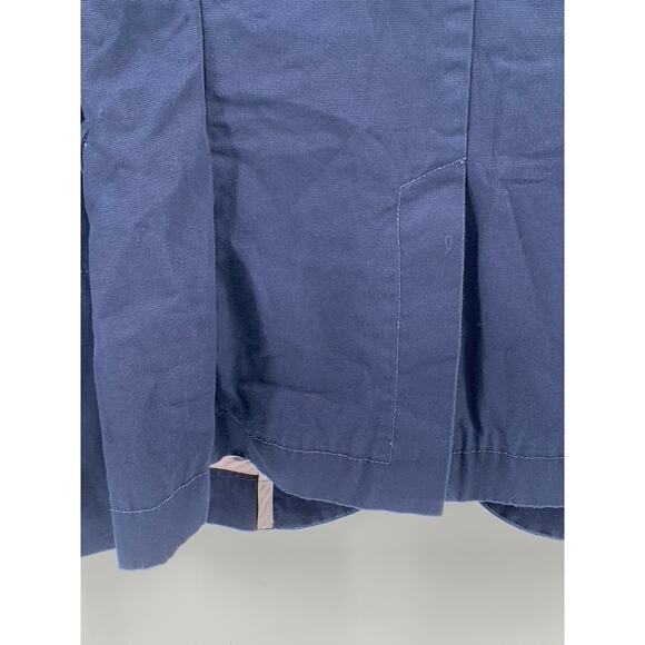 GAP Women's Navy Two Button Notch Collar Long Sleeve Academy Blazer SZ 6 - Picture 8 of 9